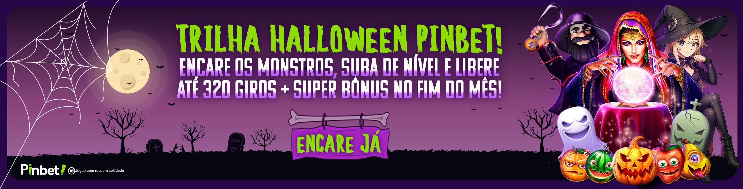Trilha Halloween Pinbet
